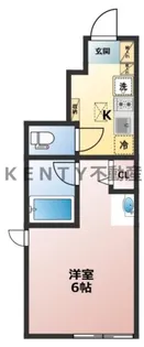 クレドメゾン山王【1階】の間取り