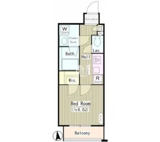 東京都渋谷区代々木5【マンション】の間取り