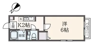 東京都中野区本町5【アパート】の間取り