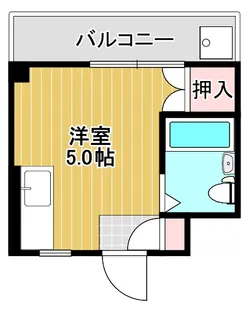 レジデンス大江【3階】の間取り