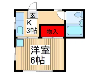 伊東荘【2階】の間取り