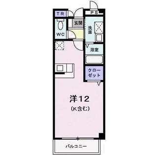 エンゼルハイツII【2階】の間取り