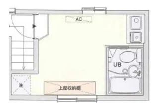 リプロン蒲田13【1階】の間取り
