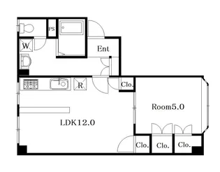 山口ビル【3階】の間取り