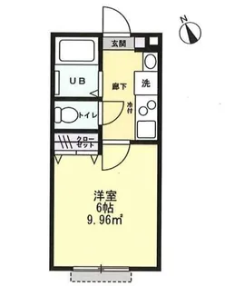 リヴェール幸手【2階】の間取り