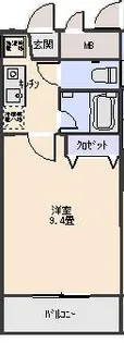 プラチナコート55番館【3階】の間取り