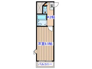 アップルコート銀杏町【3階】の間取り