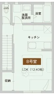 Vcr KIKUGAWA【2階】の間取り