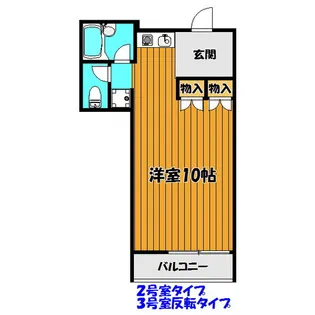 MフラッツIII【2階】の間取り