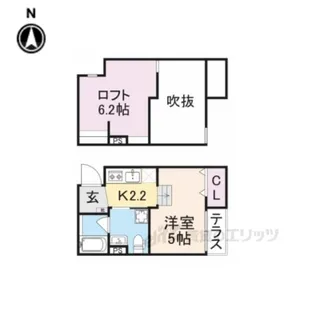 GLENLIVET【1階】の間取り