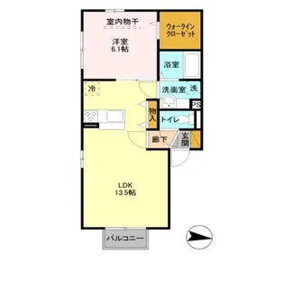 メゾンK II【2階】の間取り