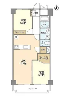 メゾン香葉【2階】の間取り