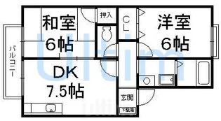 ボー・アヴェニール【2階】の間取り