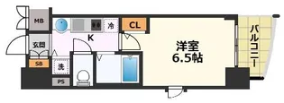 プレサンス金山グリーンパークス【9階】の間取り