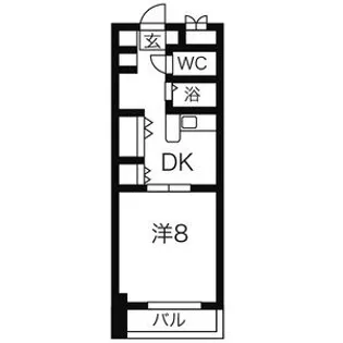 メゾンラフィネ【3階】の間取り