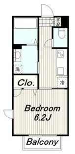 Village Kazn一番館【2階】の間取り