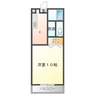 第二札元大丸マンション【3階】の間取り