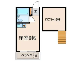 カ-サ経堂【1階】の間取り