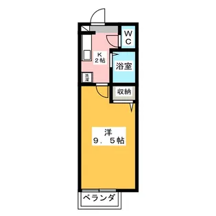 アメニティー泉【2階】の間取り