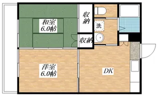 グリーンハウス【2階】の間取り