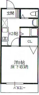 ルネス・シーボルト【5階】の間取り