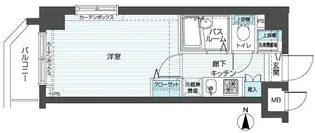 フェニックス武蔵新城【5階】の間取り