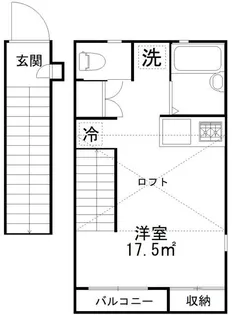 ピアコート【2階】の間取り