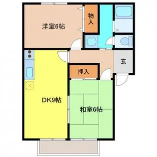 サバトグランドール【2階】の間取り