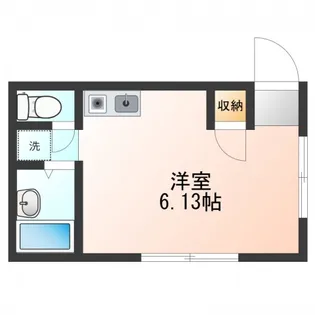 ステラファースト草薙【2階】の間取り
