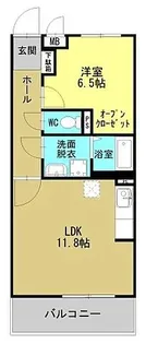 Sヒナタ【1階】の間取り