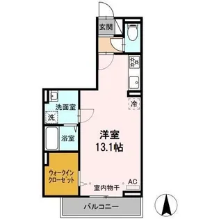 Lupinus境 A棟【2階】の間取り