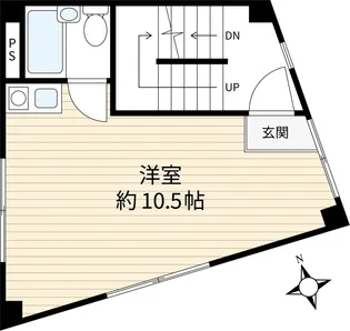 I-AREA若林【4階】の間取り