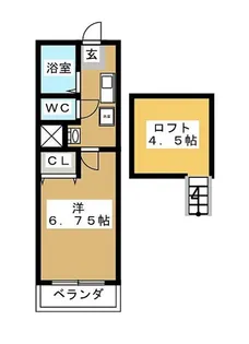 サンパーク【2階】の間取り