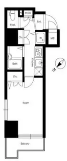 トーシンフェニックス日本橋蛎殻町弐番館【2階】の間取り