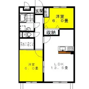 シティコートII【3階】の間取り