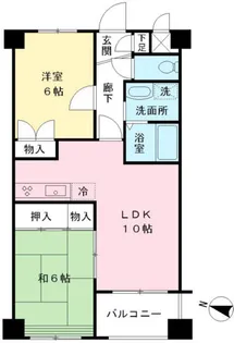 ステーションプラザ高幡不動【5階】の間取り