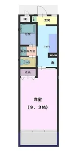 ヴァン・ヴェール【3階】の間取り