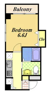 エルヴィータ舞浜【4階】の間取り