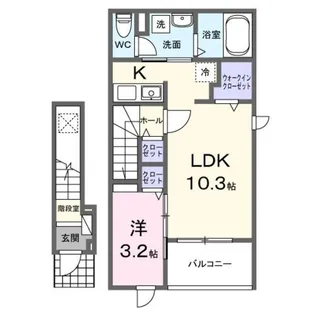 グレイス エム【2階】の間取り