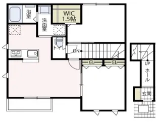 コトー日吉【2階】の間取り