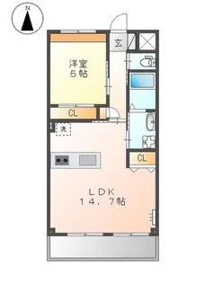 ファーストプラザ・西大宮【1階】の間取り