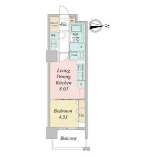 グランカーサ一番町【4階】の間取り