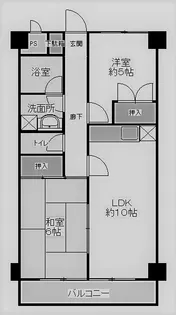 五味ビル【7階】の間取り