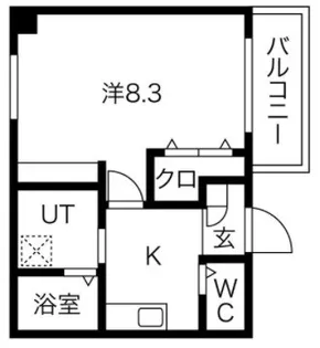 Adatto【2階】の間取り