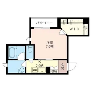 Pino Lilla 六義園【1階】の間取り