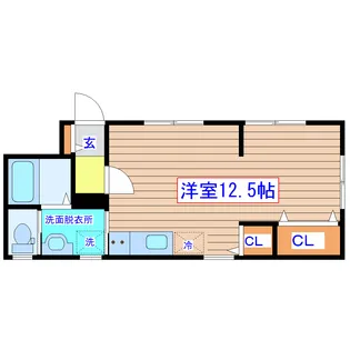 フォワード連坊II【1階】の間取り