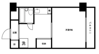 マイキャッスル上大岡【4階】の間取り