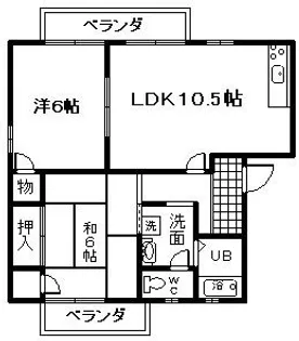 シュリーフェン 399 C棟【1階】の間取り