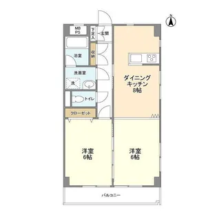コンフォール【3階】の間取り