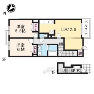 サンレミアニメ―ト【2階】の間取り